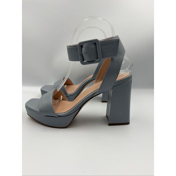 27 Edit Naturalizer Jaselle Platform High Heel Sandal In Glacier Grey Size 8 - Picture 5 of 12